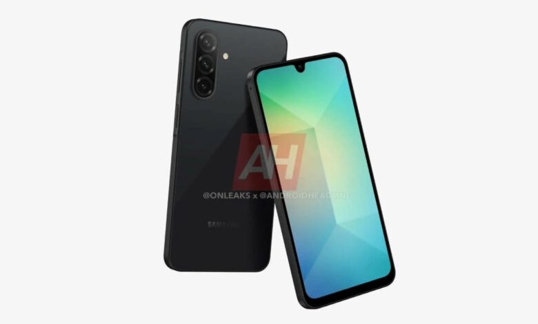 The leaked CAD rendering of the Samsung Galaxy A26 indicates a slightly updated design