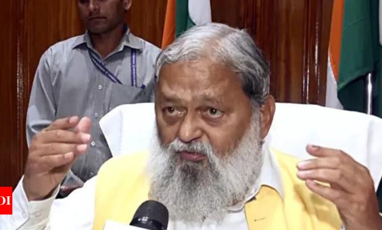 ‘The same magic will work in Jharkhand, Maharashtra…’: BJP’s Anil Vij exudes confidence | India News – Times of India