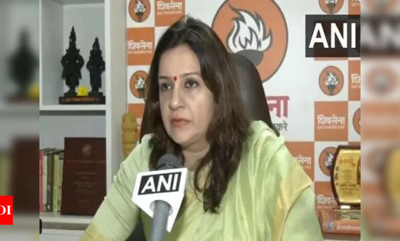 ‘There is a lot of confusion in ‘Maha Jhooti’ alliance’: Shiv Sena (UBT) leader Priyanka Chaturvedi slams Mahayuti | India News – Times of India