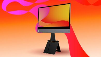 This ultra-lightweight portable 15.6-inch monitor and magnetic stand could be the ideal productivity accessory for professionals on the go