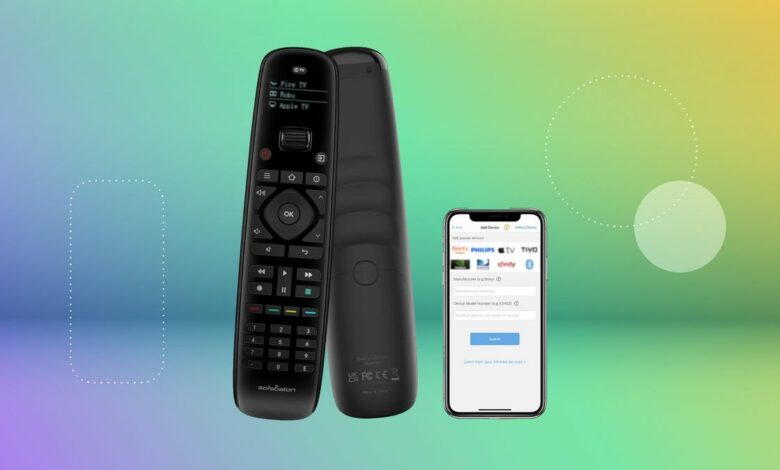 This user-friendly universal remote control gets a 20% discount during Black Friday