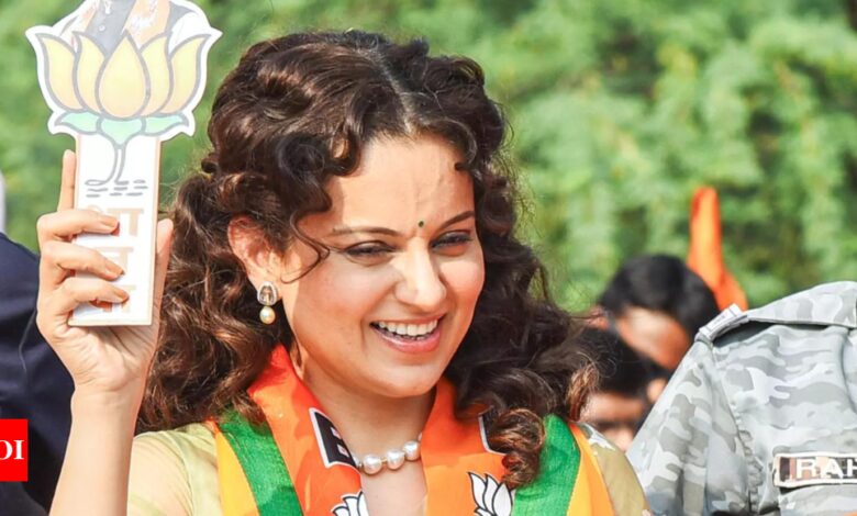 ‘Those who disrespect women can never win’: Kangana Ranaut after MVA loss in Maharashtra | India News – Times of India