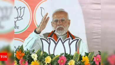 Throw away Congress, save ‘roti, beti & maati’: PM Modi in Jharkhand | India News – Times of India