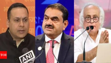 ‘Timing raises questions’: BJP targets Congress over Adani charges in US | India News – Times of India