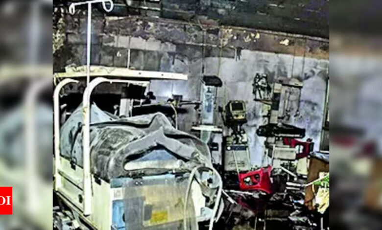 UP sacks Jhansi Medical College principal and suspends three others after fire tragedy | India News – Times of India