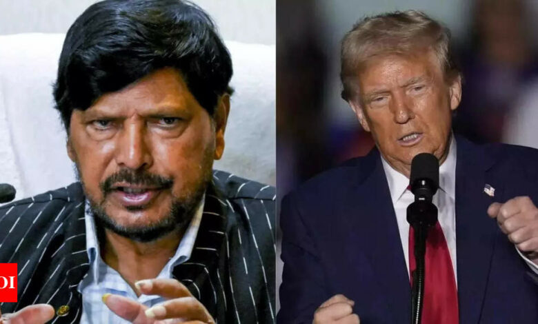 Union Minister Ramdas Athawale says Trump’s victory feels personal: ‘We are both Republicans’ | India News – Times of India