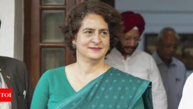 ‘Violence against Hindus extremely worrying’: Priyanka Gandhi calls for intervention by Center in Bangladesh | India News – Times of India