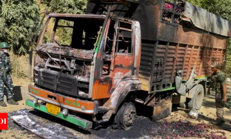 Violence in Manipur: Armed Forces (Special Powers) Act reintroduced in 5 districts including Jiribam | India News – Times of India