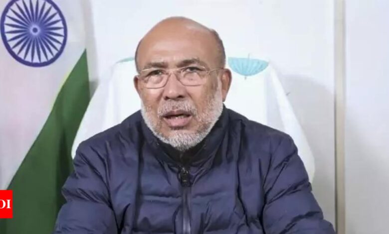 Violence in Manipur: Massive combing operation launched in Jiribam; CM N Biren Singh calls for calm | India News – Times of India