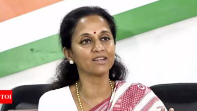 ‘Voice Memos and Messages Fake’: Supriya Sule Rejects BJP’s Bitcoin Scam Allegations | India News – Times of India