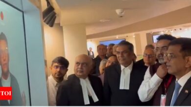 Watch: CJI asks AI lawyer: ‘Is death penalty constitutional in India?’ — see his answer | India News – Times of India