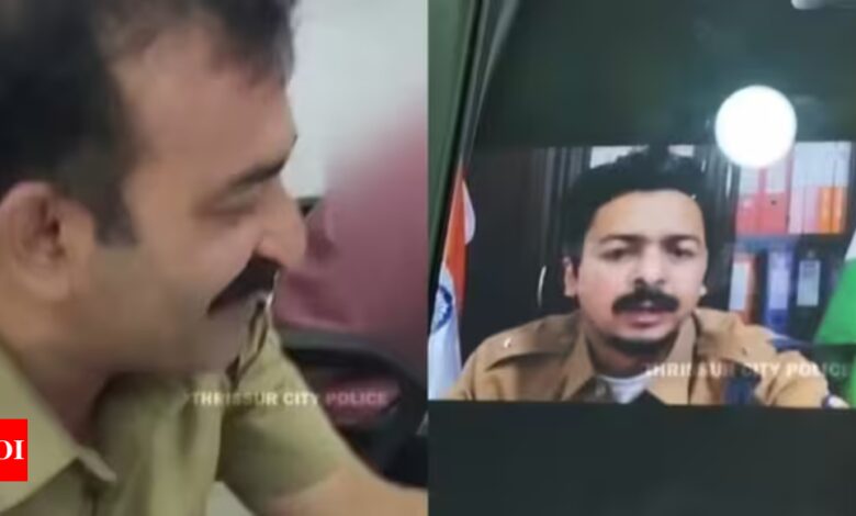 Watch: Fraudster posing as Mumbai police officer calls real police officer | India News – Times of India