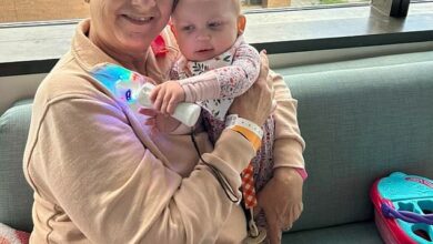 Watching my granddaughter, 1, beat leukemia has given me the strength to fight my own breast cancer