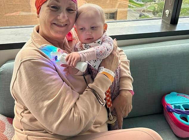 Watching my granddaughter, 1, beat leukemia has given me the strength to fight my own breast cancer