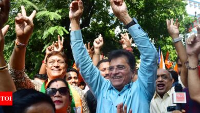 ‘We have accepted defeat in Jharkhand, they are blaming EVMs’: BJP’s Kirit Somaiya | India News – Times of India