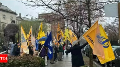 ‘We own Canada’: Protesting Khalistanis tell ‘white people’ to go back to Europe | India News – Times of India