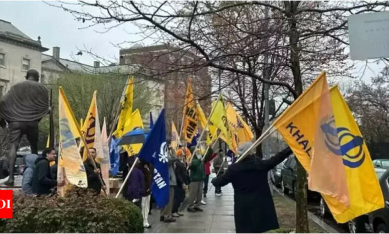 ‘We own Canada’: Protesting Khalistanis tell ‘white people’ to go back to Europe | India News – Times of India