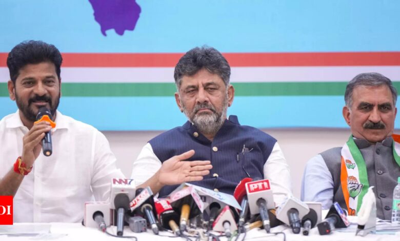 ‘We prioritize development, not votes’: Congress members hit back at BJP poll promise allegations | India News – Times of India