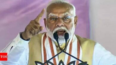 “What kind of obscene language?” PM Modi slams MVA leaders amid ‘maal’ comments row | India News – Times of India