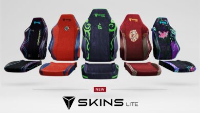 With the new Secretlab Skins Lite you can change the look of your chair for less than 0