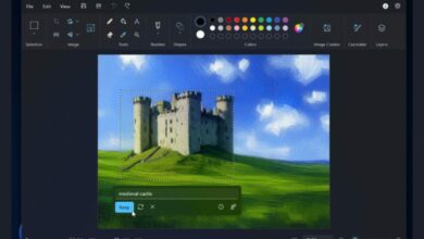 You can now add AI-generated objects to your MS Paint images