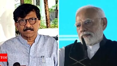 ‘You sold Shiv Sena to Shinde’: Sanjay Raut slams Amit Shah for ‘praising Veer Savarkar and Balasaheb Thackeray’ joke against Rahul Gandhi | India News – Times of India