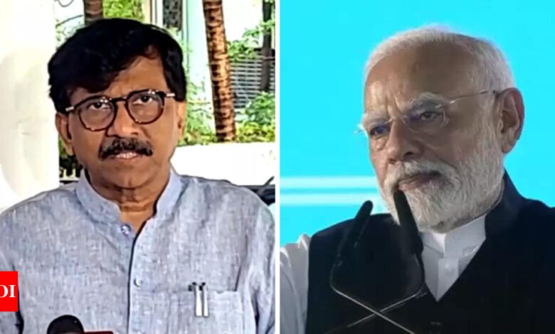 ‘You sold Shiv Sena to Shinde’: Sanjay Raut slams Amit Shah for ‘praising Veer Savarkar and Balasaheb Thackeray’ joke against Rahul Gandhi | India News – Times of India