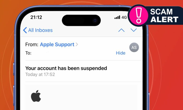 Your Apple ID isn’t suspended: How to avoid the latest dangerous phishing scam