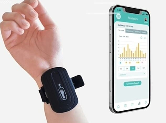 ‘Zapper’ that sends pulses to the wrist to target Tourette’s could be deployed on the NHS as soon as next year after successful trials