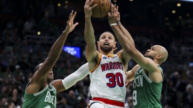 Focused and disciplined, Warriors make a statement against Celtics in Boston