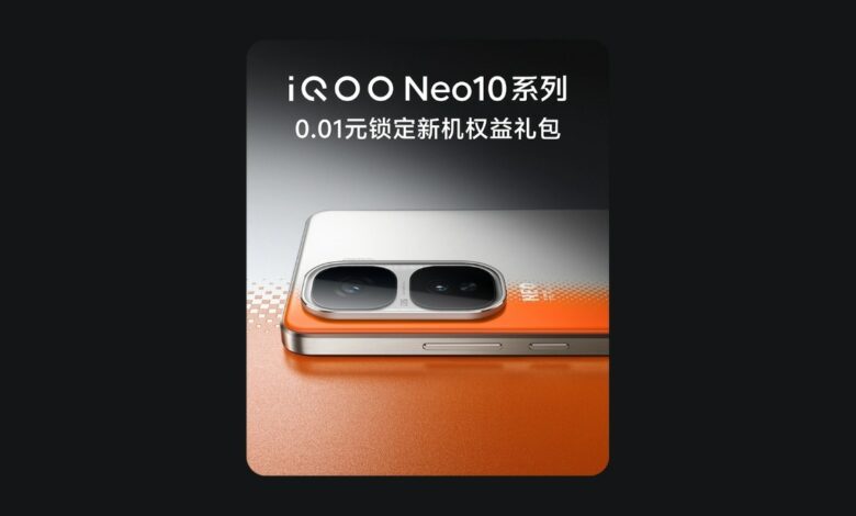 iQOO Neo 10 Series Pre-Reservations Begin; Design teased