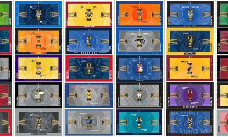 Ranking the 30 NBA Cup 2024 court designs, from bottom (Pelicans) to top