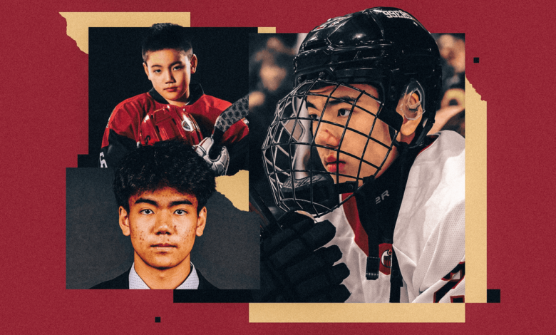 Inside Haoxi Simon Wang’s journey to the top of the 2025 NHL Draft from China