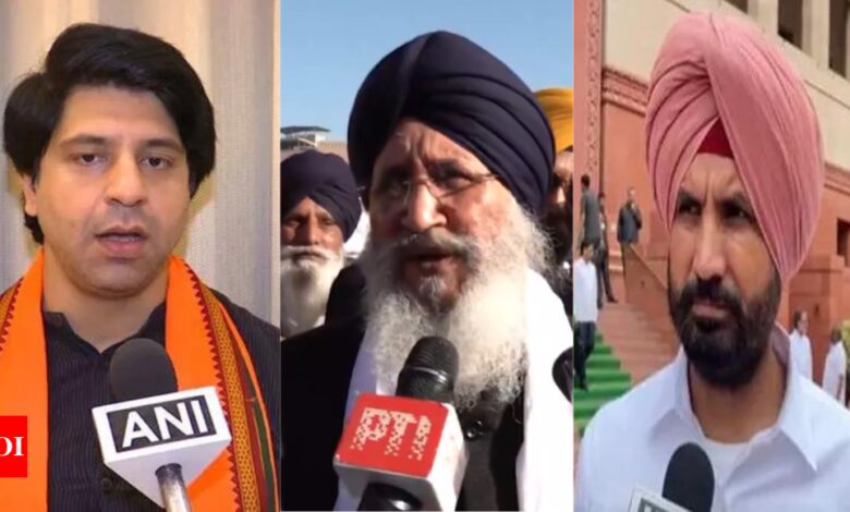 ‘Bhagwant Mann, Arvind Kejriwal directly responsible’: opposition to Sukhbir Singh Badal shooting incident | India News – Times of India