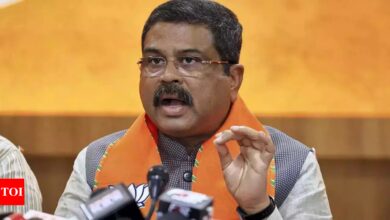 Credibility cornerstone of NDA’s polls wins: Dharmendra Pradhan | India News – Times of India