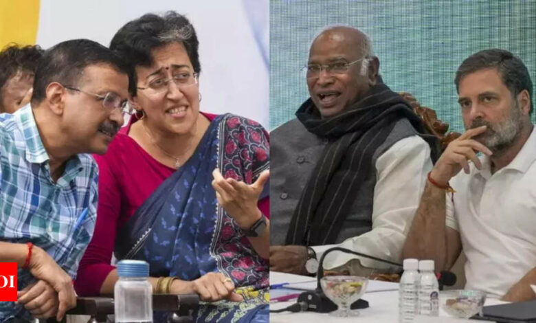 INDIA bloc divided: Can Congress avoid another defeat in Delhi after Kejriwal says no to alliance? | India News – Times of India