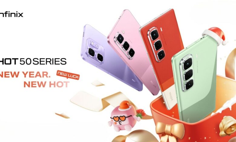 Infinix Hot 50 series now available in new color options