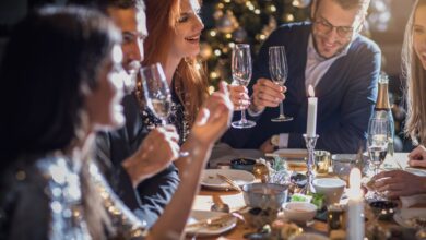 Most adults have difficulty hearing Christmas conversations at the dinner table