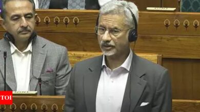 Our concerns over attacks on minorities brought to Bangladesh’s attention: Jaishankar in Lok Sabha | India News – Times of India