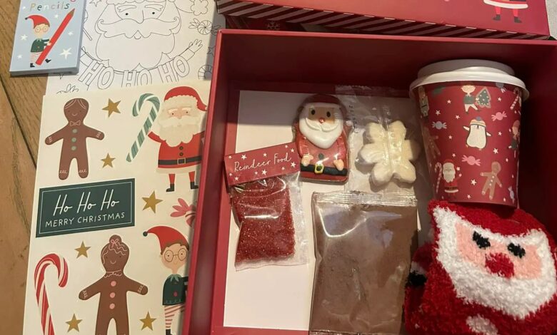 Parents are rushing to B&M as wrapped Christmas Eve boxes cost £3.50 at the till