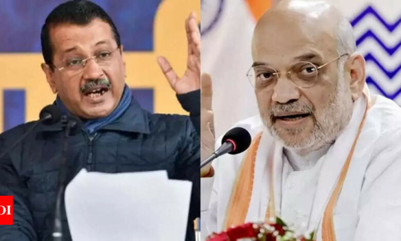 ‘Rape, drugs, gangster capital’: Arvind Kejriwal writes to Amit Shah on ‘deteriorating’ law and order in Delhi | India News – Times of India