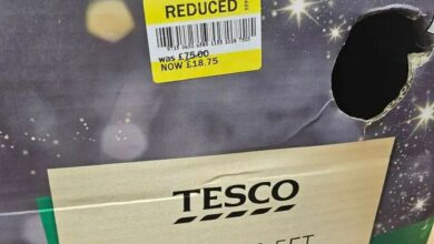 Shoppers buy Tesco 6ft pre-lit trees that are scanned for less than £19