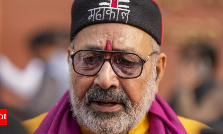 ‘Silence on Bangladesh, to visit Sambhal for political tourism’: Giriraj Singh attacks Rahul Gandhi | India News – Times of India