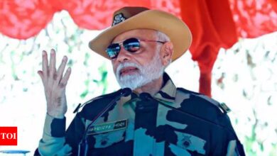 ‘Stands as a crucial line of defence’: PM Modi applauds BSF on Raising Day | India News – Times of India