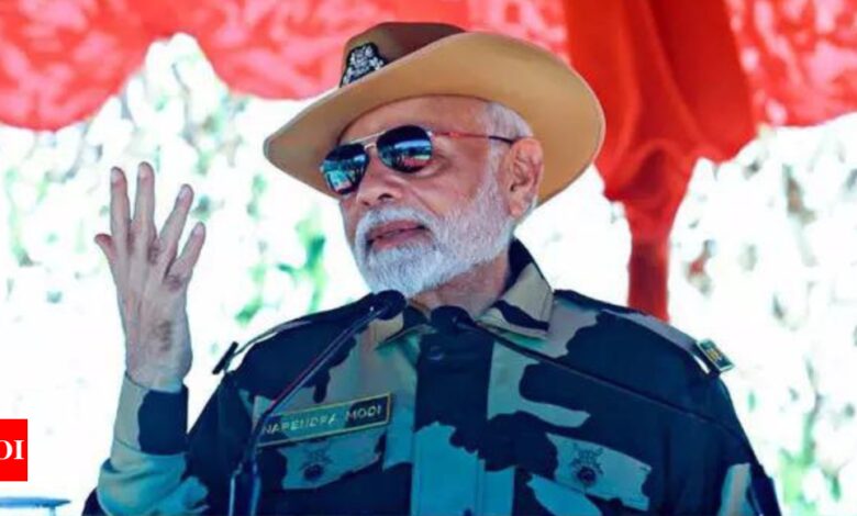 ‘Stands as a crucial line of defence’: PM Modi applauds BSF on Raising Day | India News – Times of India