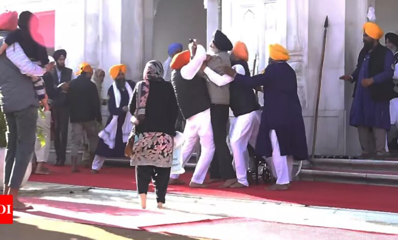 Sukhbir Singh Badal will continue to perform ‘seva’ at Golden Temple after assassination attempt, says SAD leader | India News – Times of India