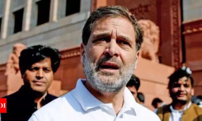 ‘Trying to incite people’: UP’s deputy CM Brajesh Pathak on Rahul Gandhi’s visit to Hathras | India News – Times of India