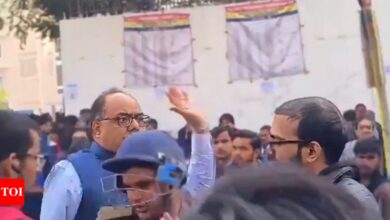 Watch: Patna DM slaps BPSC aspirant during protest against normalization policy | India News – Times of India